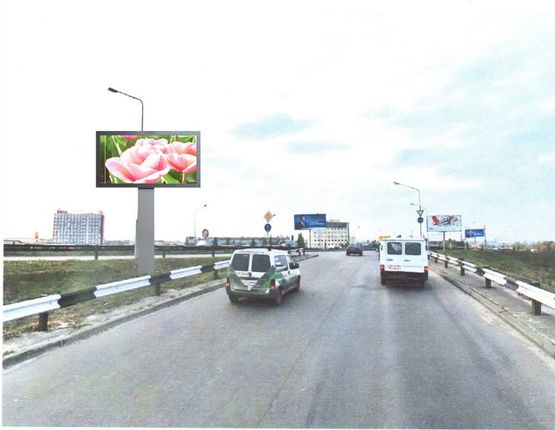 Фото рекламной плоскости по адресу просп.Московский, заезд на ул.Богарыскую, налево Фото рекламной плоскости по адресу просп.Московский, заезд на ул.Богарыскую, налево