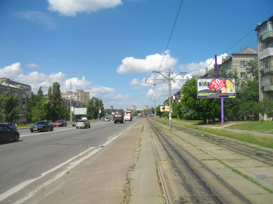 Фото рекламної площини за адресою Харківське шосе, 7/13