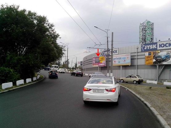 Фото рекламної площини за адресою Новий міст, в'їзд Фото рекламної площини за адресою Новий міст, в'їзд