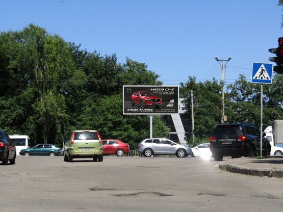 Фото рекламной плоскости по адресу Запорізьке шосе -пров. Джинчарадзе (Ж / м Тополя - 1)/Запорожское шоссе - пер.Джинчарадзе пер. (ж/м Тополь - 1) Фото рекламной плоскости по адресу Запорізьке шосе -пров. Джинчарадзе (Ж / м Тополя - 1)/Запорожское шоссе - пер.Джинчарадзе пер. (ж/м Тополь - 1)
