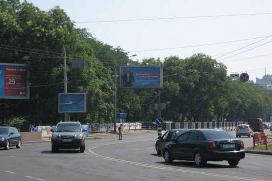 Фото рекламної площини за адресою ул.Среднефонтанская - Куликово поле (Призма)