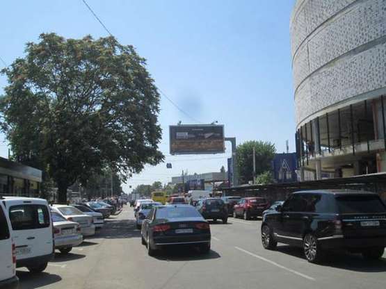 Фото рекламной плоскости по адресу Новощепной ряд - ул. Водопроводная (Призма)