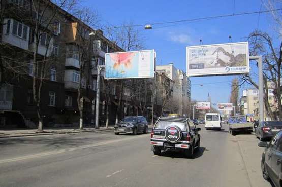 Фото рекламної площини за адресою ул. Среднефонтанская, 63 (напротив) (в місто ліва Призма) Фото рекламної площини за адресою ул. Среднефонтанская, 63 (напротив) (в місто ліва Призма)