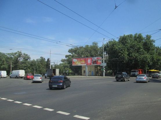 Фото рекламної площини за адресою ул. Мельницкая - ул.В. Стуса (сх. 13) (Призма левая)