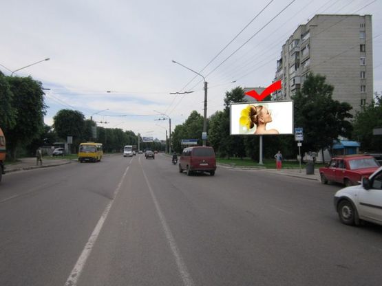 Фото рекламної площини за адресою вул.Виговського 89, до ринку Південний Фото рекламної площини за адресою вул.Виговського 89, до ринку Південний