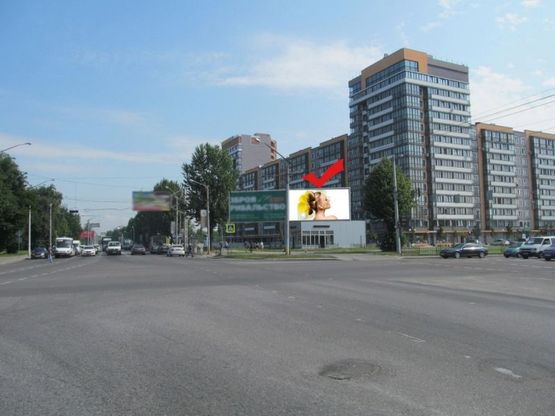 Фото рекламной плоскости по адресу вул.Стрийська-вул.Хуторівка, до центру (правий)