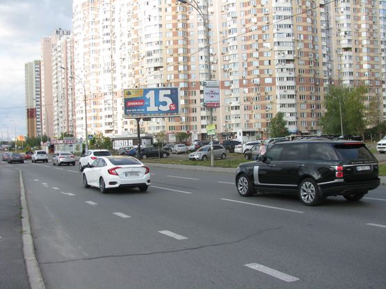 Фото рекламної площини за адресою Григоренка пр., 1 / вул. Олени Пчілки к напрямку вул. Здолбунівська Фото рекламної площини за адресою Григоренка пр., 1 / вул. Олени Пчілки к напрямку вул. Здолбунівська