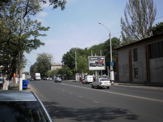 Фото рекламной плоскости по адресу Мечникова (парк Ильича) А