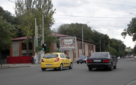 Фото рекламной плоскости по адресу Мечникова (парк Ильича) Б