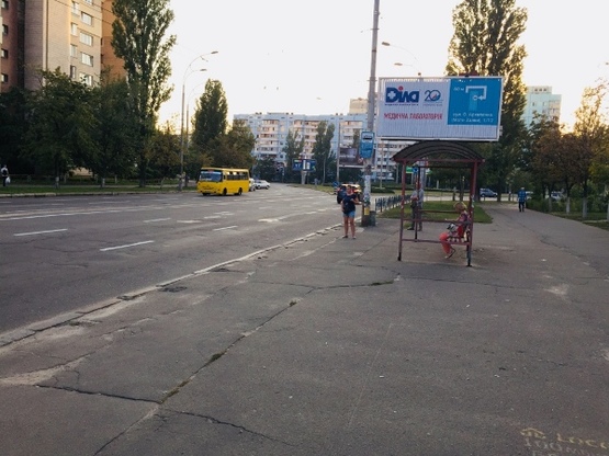 Фото рекламної площини за адресою ул.Мате Залки 1/12 Велика Кишеня, ТЦ Дримтаун,ТЦ Метрополис (призма А3)