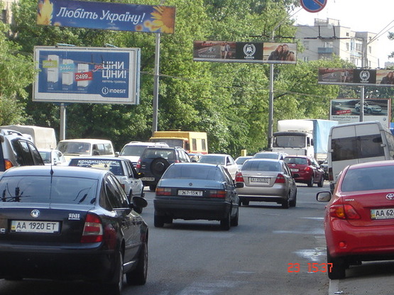 Фото рекламной плоскости по адресу ул. Довженко, 10 Фото рекламной плоскости по адресу ул. Довженко, 10