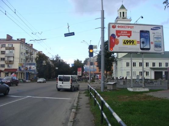 Фото рекламної площини за адресою Європейська вул. (Фрунзе) - Шевченка вул.