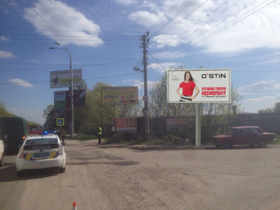 Фото рекламной плоскости по адресу Окружная 8 Фото рекламной плоскости по адресу Окружная 8