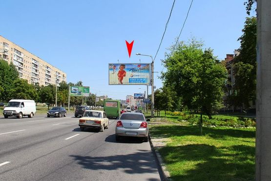 Фото рекламной плоскости по адресу Полтавский шлях ул.,177, в центр Фото рекламной плоскости по адресу Полтавский шлях ул.,177, в центр