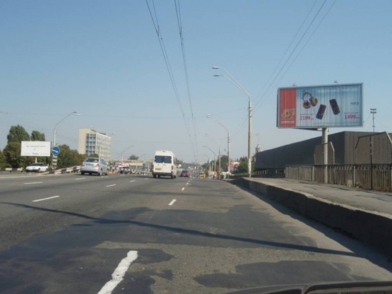 Фото рекламної площини за адресою Победы проспект /Экскаваторная