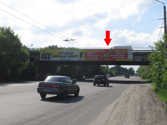 Фото рекламної площини за адресою Московский пр.-Окружная, въезд в город Фото рекламної площини за адресою Московский пр.-Окружная, въезд в город