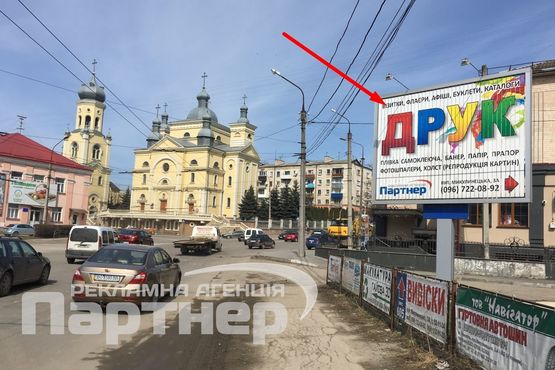 Фото рекламної площини за адресою Микулинецька