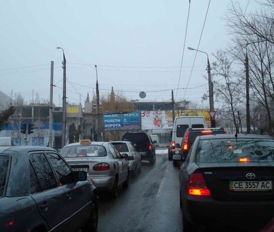 Фото рекламной плоскости по адресу вул.Руська-Винниченка