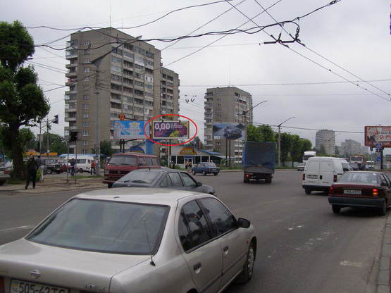 Фото рекламної площини за адресою Стрийська - вул. Хуторівка