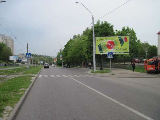 Фото рекламной плоскости по адресу Кн. Ольги ( Маг. "Рукавичка")