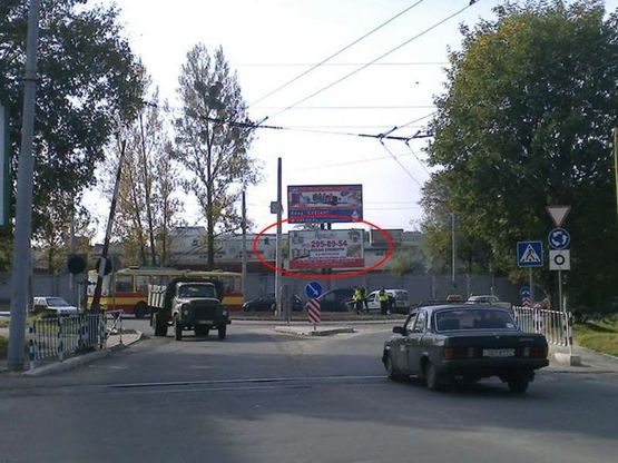 Фото рекламной плоскости по адресу Зелена - вул. Дж. Вашінгтона,  нижній Фото рекламной плоскости по адресу Зелена - вул. Дж. Вашінгтона,  нижній