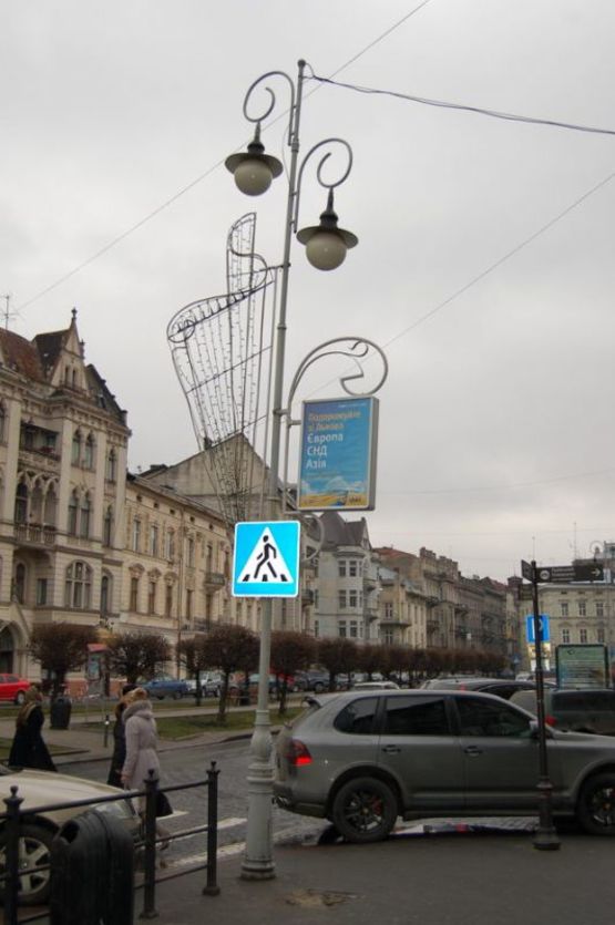 Фото рекламной плоскости по адресу пр. пр.Шевченка