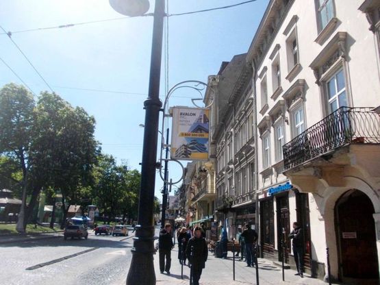 Фото рекламной плоскости по адресу пр. пр.Свободи