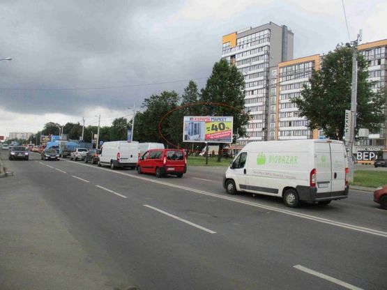 Фото рекламної площини за адресою Хуторівка - Стрийська ЖК ЛЕВ