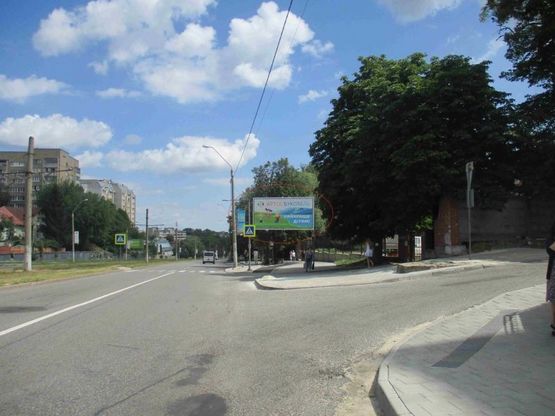 Фото рекламной плоскости по адресу Кн. Ольги ( Маг. "Рукавичка")