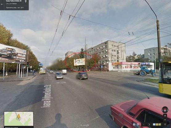 Фото рекламної площини за адресою Виговського -  Кульчицької Фото рекламної площини за адресою Виговського -  Кульчицької