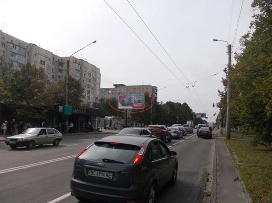 Фото рекламной плоскости по адресу Володимира Великого напроти вул. Боткіна Фото рекламной плоскости по адресу Володимира Великого напроти вул. Боткіна