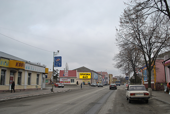 Фото рекламной плоскости по адресу ул.195-стрелковой дивизии,2А