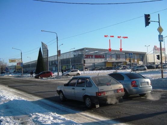 Фото рекламной плоскости по адресу Набережная-Запорожская 1Б Фото рекламной плоскости по адресу Набережная-Запорожская 1Б