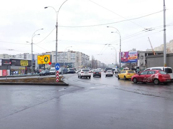 Фото рекламной плоскости по адресу Героев Днепра ул. 43-В