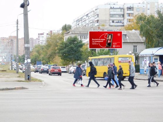 Фото рекламної площини за адресою Тростянецкая ул. (03-0652-01)