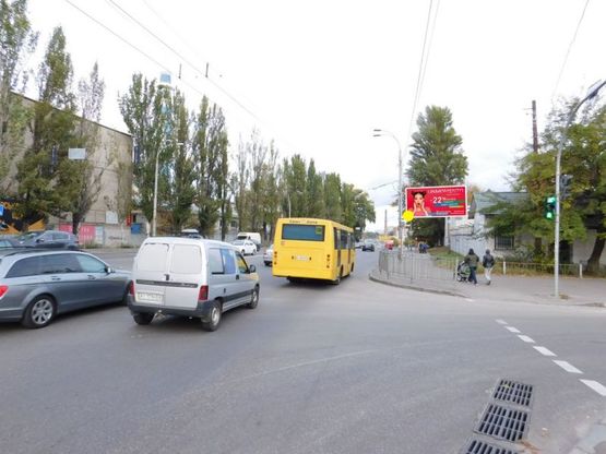Фото рекламной плоскости по адресу Луговая ул. / Коноплянская ул. в направлении ТЦ "Кававан" Фото рекламной плоскости по адресу Луговая ул. / Коноплянская ул. в направлении ТЦ "Кававан"