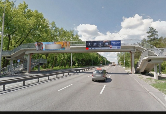 Фото рекламної площини за адресою Победы пр-т 139, рядом кемпинг "Пролисок", из центра