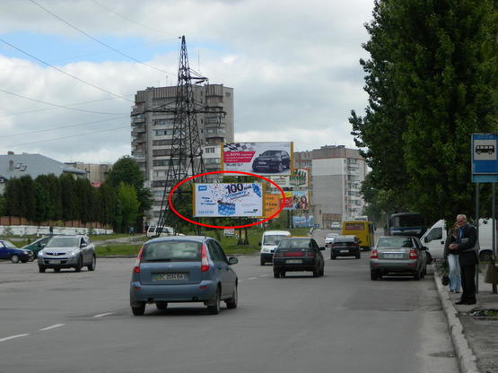 Фото рекламної площини за адресою Вашингтона  за поворотом з Зеленої К2 Б ниж. ТЦ МЕТРО Фото рекламної площини за адресою Вашингтона  за поворотом з Зеленої К2 Б ниж. ТЦ МЕТРО