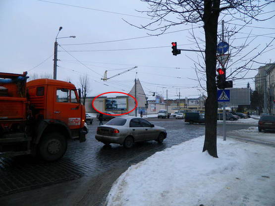 Фото рекламної площини за адресою Городоцька,128 К 5 - Кульпарківська  - Боберського