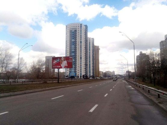 Фото рекламної площини за адресою Оболонский пр. - 350 м. до ст. м. "Оболонь"