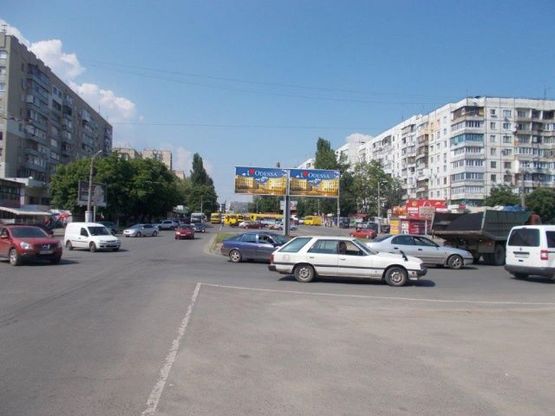 Фото рекламної площини за адресою Вильямса ул. - Королева ул. ( направление к пл. "Независимости") (правый)