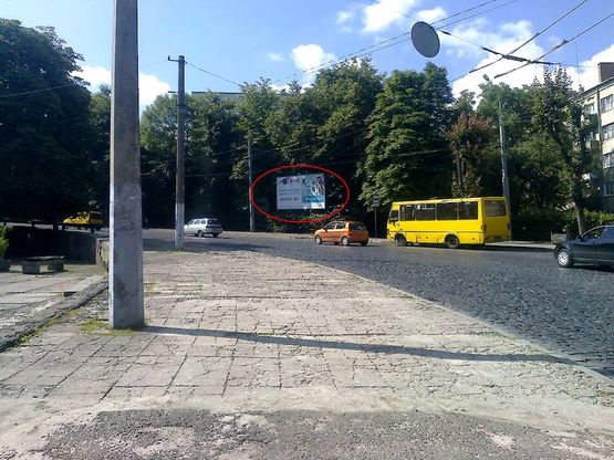 Фото рекламной плоскости по адресу Зелена - вул. Тарнавського   ресторан Пантао