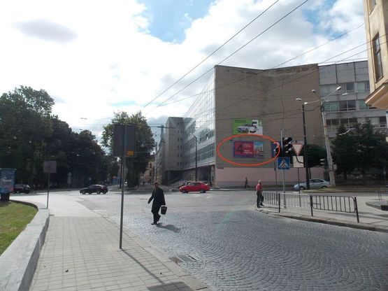 Фото рекламної площини за адресою пл. Св. Юра (бібліотека ЛДУ, нижній) Фото рекламної площини за адресою пл. Св. Юра (бібліотека ЛДУ, нижній)