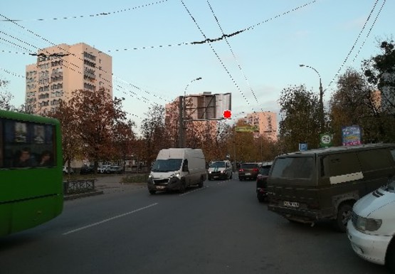 Фото рекламной плоскости по адресу 23 Августа ул., 43