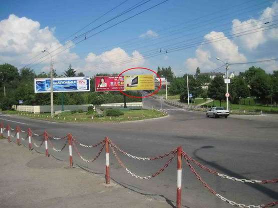 Фото рекламной плоскости по адресу Дубенська- Поповича (правий) Фото рекламной плоскости по адресу Дубенська- Поповича (правий)