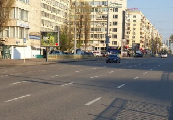 Фото рекламної площини за адресою Леси Украинки бул., 26а (BackLit)