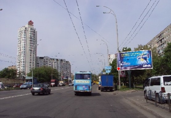 Фото рекламной плоскости по адресу Полярная ул. - Маршала Рокоссовского ул.