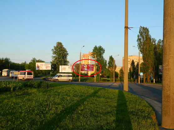 Фото рекламной плоскости по адресу Соборна  -  Млинівська