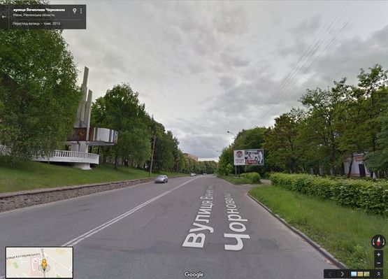 Фото рекламної площини за адресою Чорновола