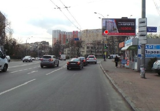 Фото рекламної площини за адресою Васильковская ул., 34